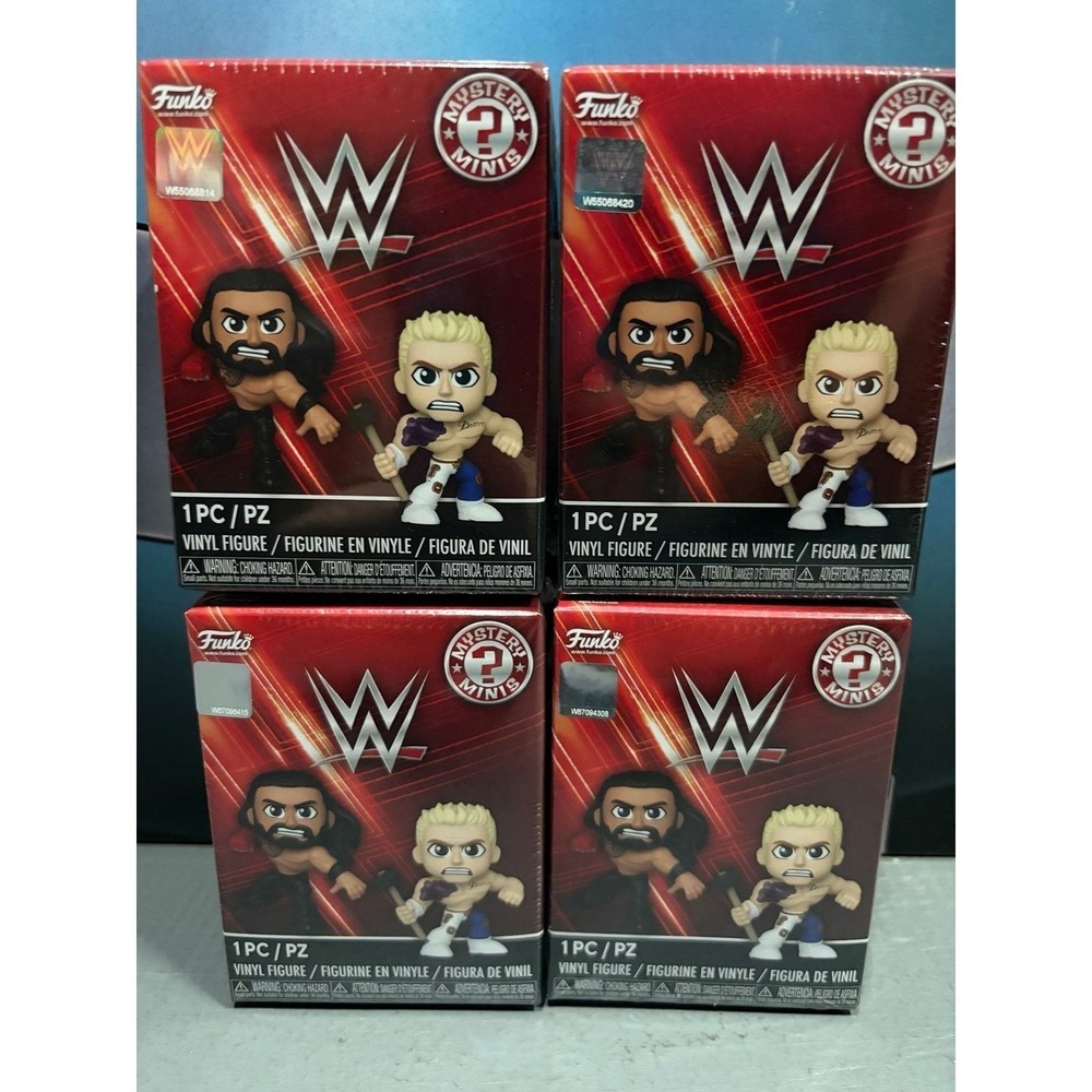Funko Mystery Minis - WWE - Set of 4